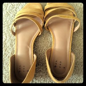 A New Day Strappy Slide Sandals - Worn Once!